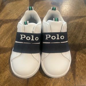 Toddler Boys Polo Sneakers - Size 6 - Never worn